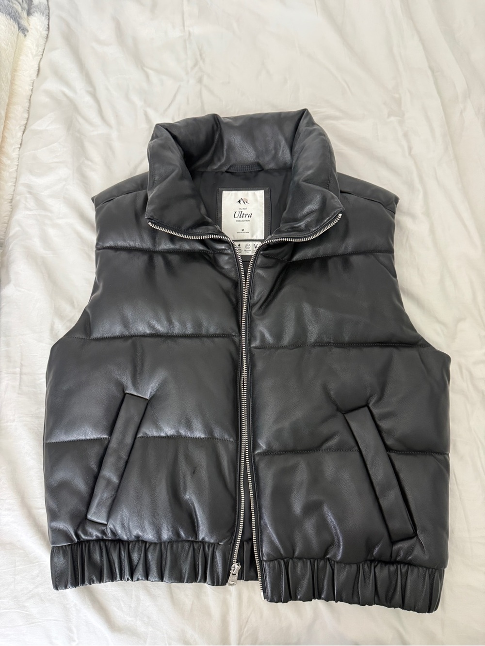 Women’s Black Puffer Vest